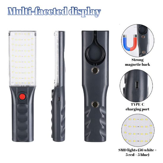 صورة Multi-purpose LED emergency hook light. .كشاف هوك LED للطوارئ متعدد الاستخدامات